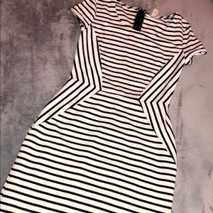 Xhilaration’s Striped Fitted Short Dress Size XS